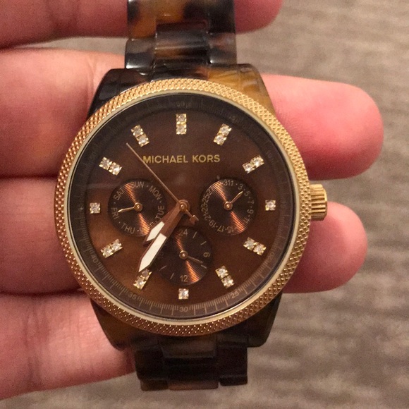 Michael Kors Accessories - Michael Kors Tortoise Watch
